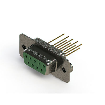 628-M09-623-GT2 by EDAC Inc. - CONNECTOR D-SUB RCPT 9POS VERT SLDR