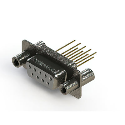 628-M09-623-WN4 by EDAC Inc. - CONNECTOR D-SUB RCPT 9POS VERT SLDR