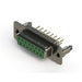 628-M15-221-GN5 by EDAC Inc. - 628M SERIES VERTICAL D-SUB RECEP