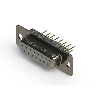 628-M15-221-WN1 by EDAC Inc. - 628M SERIES VERTICAL D-SUB RECEP