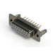 628-M15-221-WT5 by EDAC Inc. - 628M SERIES VERTICAL D-SUB RECEP