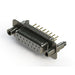 628-M15-221-WT6 by EDAC Inc. - 628M SERIES VERTICAL D-SUB RECEP