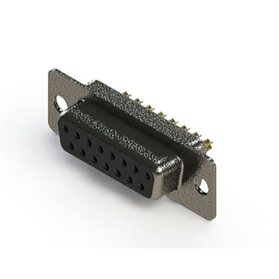 628-M15-222-BT1 by EDAC Inc. - 628M SERIES VERTICAL D-SUB RECEP