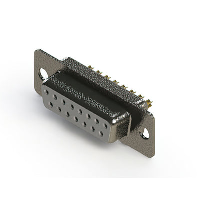 628-M15-222-WN1 by EDAC Inc. - 628M SERIES VERTICAL D-SUB RECEP