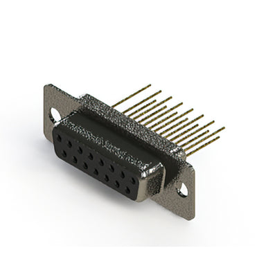628-M15-223-BN1 by EDAC Inc. - CONNECTOR D-SUB RCPT 15POS VERT SLDR