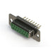 628-M15-321-GT1 by EDAC Inc. - 628M SERIES VERTICAL D-SUB RECEP