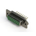 628-M15-321-GT2 by EDAC Inc. - 628M SERIES VERTICAL D-SUB RECEP