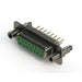 628-M15-321-GT6 by EDAC Inc. - 628M SERIES VERTICAL D-SUB RECEP
