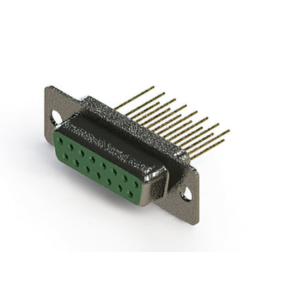 628-M15-323-GT1 by EDAC Inc. - CONNECTOR D-SUB RCPT 15POS VERT SLDR
