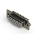 628-M15-622-WN2 by EDAC Inc. - 628M SERIES VERTICAL D-SUB RECEP