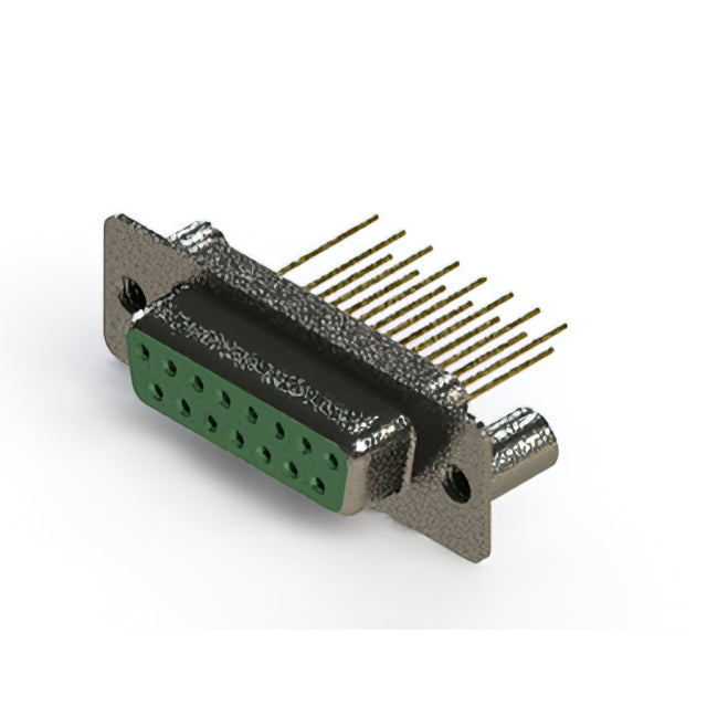 628-M15-623-GN3 by EDAC Inc. - CONNECTOR D-SUB RCPT 15POS VERT SLDR