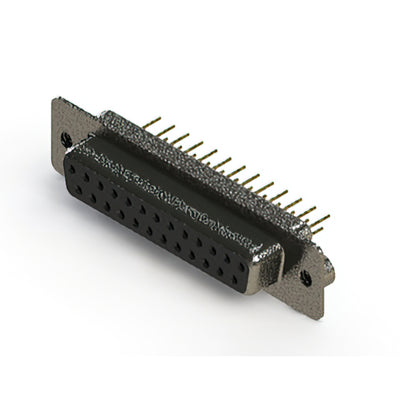 628-M25-221-BN2 by EDAC Inc. - 628M SERIES VERTICAL D-SUB RECEP