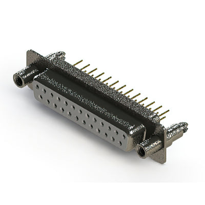 628-M25-221-WN6 by EDAC Inc. - 628M SERIES VERTICAL D-SUB RECEP