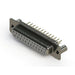 628-M25-221-WT3 by EDAC Inc. - 628M SERIES VERTICAL D-SUB RECEP