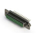 628-M25-321-GN2 by EDAC Inc. - 628M SERIES VERTICAL D-SUB RECEP
