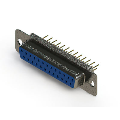 628-M25-321-LT1 by EDAC Inc. - 628M SERIES VERTICAL D-SUB RECEP