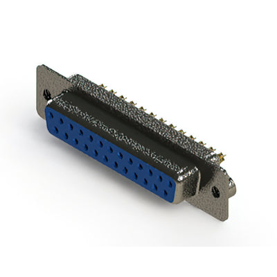 628-M25-322-LT2 by EDAC Inc. - 628M SERIES VERTICAL D-SUB RECEP