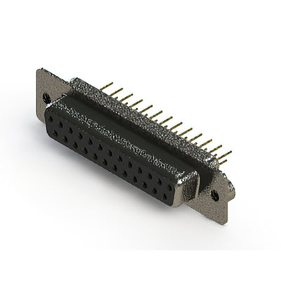 628-M25-621-BN2 by EDAC Inc. - 628M SERIES VERTICAL D-SUB RECEP