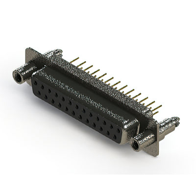 628-M25-621-BT6 by EDAC Inc. - 628M SERIES VERTICAL D-SUB RECEP