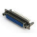 628-M25-621-LT6 by EDAC Inc. - 628M SERIES VERTICAL D-SUB RECEP