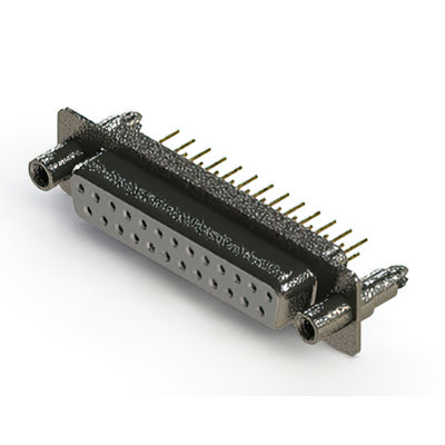 628-M25-621-WN6 by EDAC Inc. - 628M SERIES VERTICAL D-SUB RECEP