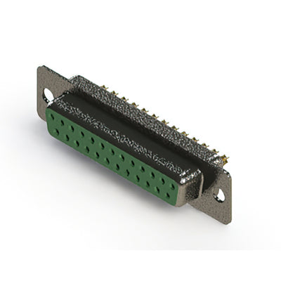 628-M25-622-GN1 by EDAC Inc. - 628M SERIES VERTICAL D-SUB RECEP