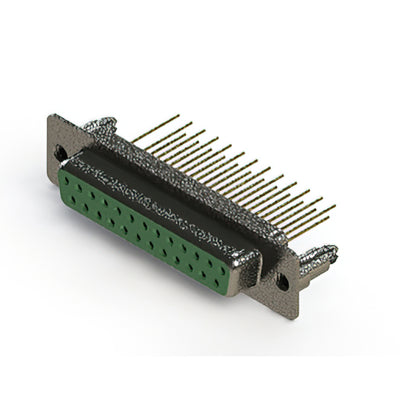 628-M25-623-GN5 by EDAC Inc. - CONNECTOR D-SUB RCPT 25POS VERT SLDR