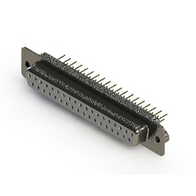 628-M37-221-WT2 by EDAC Inc. - 628M SERIES VERTICAL D-SUB RECEP