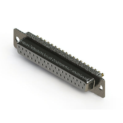 628-M37-222-WN1 by EDAC Inc. - 628M SERIES VERTICAL D-SUB RECEP