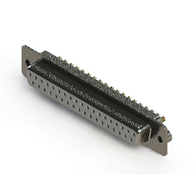 628-M37-222-WT2 by EDAC Inc. - 628M SERIES VERTICAL D-SUB RECEP