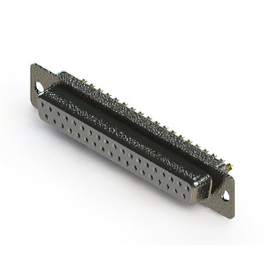 628-M37-322-WN1 by EDAC Inc. - 628M SERIES VERTICAL D-SUB RECEP