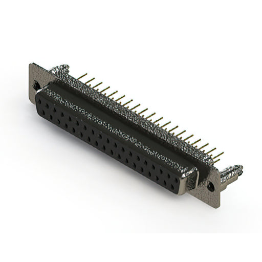 628-M37-621-BN5 by EDAC Inc. - 628M SERIES VERTICAL D-SUB RECEP