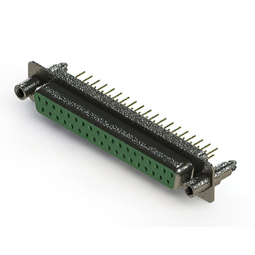 628-M37-621-GT6 by EDAC Inc. - 628M SERIES VERTICAL D-SUB RECEP