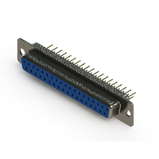 628-M37-621-LN1 by EDAC Inc. - 628M SERIES VERTICAL D-SUB RECEP