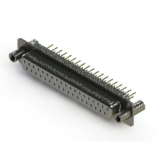 628-M37-621-WN4 by EDAC Inc. - 628M SERIES VERTICAL D-SUB RECEP