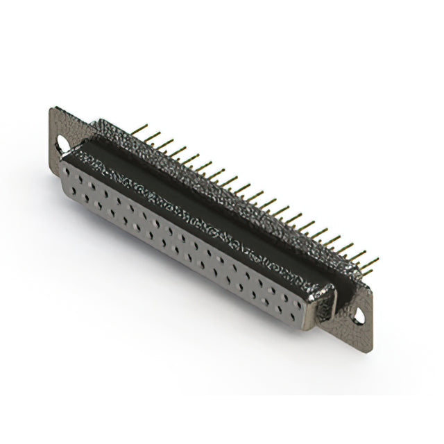 628-M37-621-WT1 by EDAC Inc. - 628M SERIES VERTICAL D-SUB RECEP