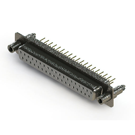 628-M37-621-WT6 by EDAC Inc. - 628M SERIES VERTICAL D-SUB RECEP