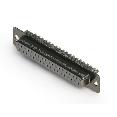628-M37-622-WT1 by EDAC Inc. - 628M SERIES VERTICAL D-SUB RECEP