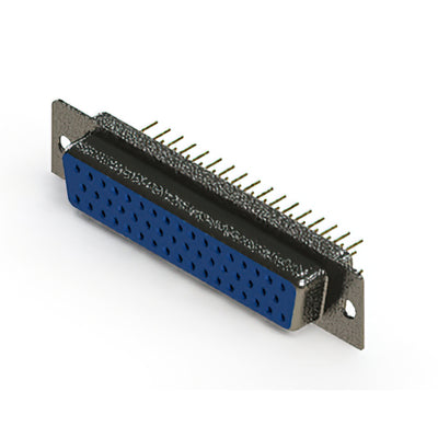 628-M50-621-LN1 by EDAC Inc. - 628M SERIES VERTICAL D-SUB RECEP