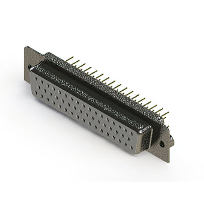 628-M50-621-WT2 by EDAC Inc. - 628M SERIES VERTICAL D-SUB RECEP