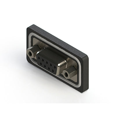 628-W09-222-012 by EDAC Inc. - CONNECTOR D-SUB RCPT 9POS PNL MNT