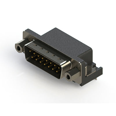 629-015-340-533 by EDAC Inc. - 629 SERIES RIGHT ANGLE D-SUB PLU