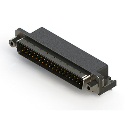 629-037-240-033 by EDAC Inc. - CONNECTOR D SUB PLUG 37POS R/A .370