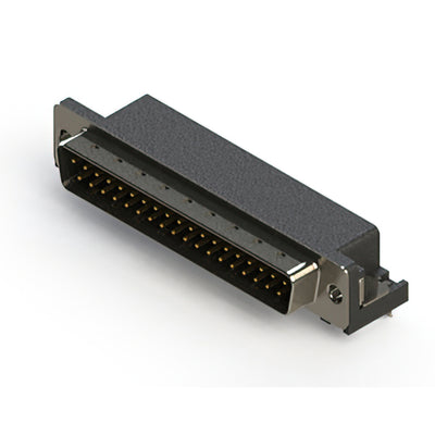 629-037-340-531 by EDAC Inc. - 629 SERIES RIGHT ANGLE D-SUB PLU