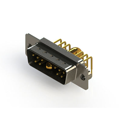 629-11W1240-4TA by EDAC Inc. - CONNECTOR D-SUB PLUG 11POS R/A SLDR