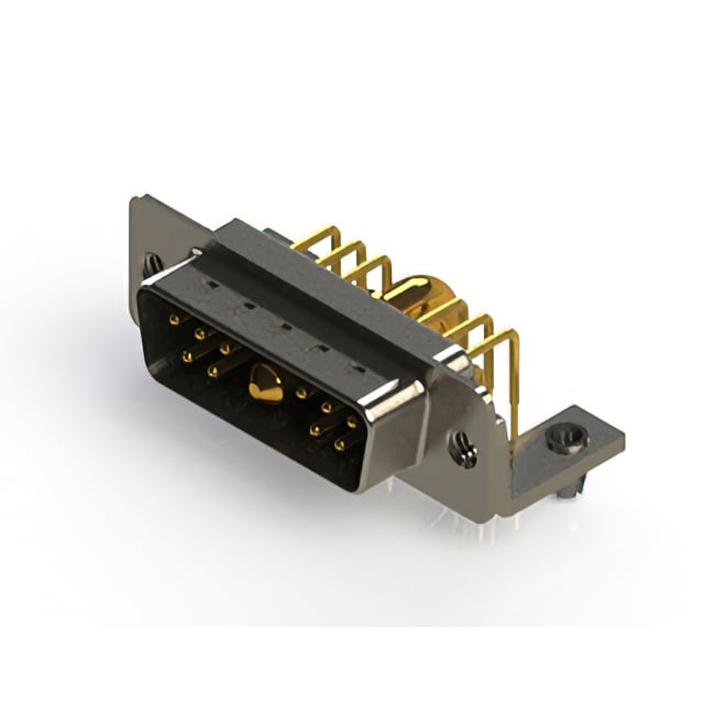 629-11W1640-4NB by EDAC Inc. - CONNECTOR D-SUB PLUG 11POS R/A SLDR