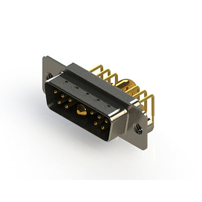 629-11W1640-4TA by EDAC Inc. - CONNECTOR D-SUB PLUG 11POS R/A SLDR