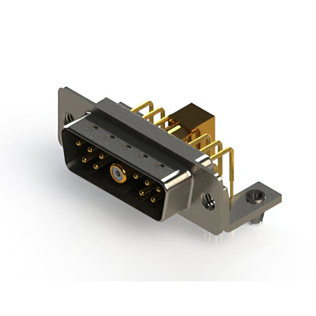 629-11W1640-5TB by EDAC Inc. - CONNECTOR D-SUB PLUG 11POS R/A SLDR