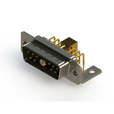629-11W1640-7NC by EDAC Inc. - CONNECTOR D-SUB PLUG 11POS R/A SLDR