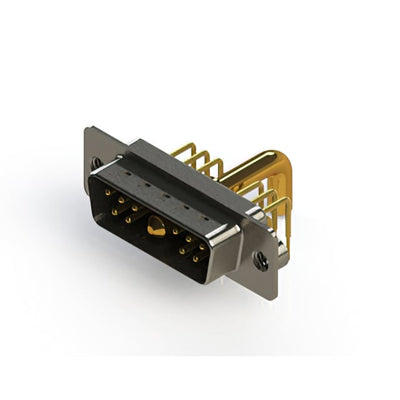 629-11W1650-4TA by EDAC Inc. - CONNECTOR D-SUB PLUG 11POS R/A SLDR